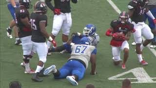 GardnerWebb Football Highlights vs Shorter 10717 [upl. by Atnek]