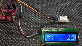 TI MSP430G2xxx One Wire OW  DHT22 Relative HumidityTemperature Sensor Example [upl. by Wallie268]