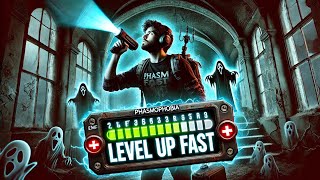 How to level up FAST in Phasmophobia 50K XP an hour [upl. by Salmon154]