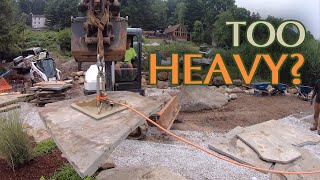 Large Format FLAGSTONE Installation Steps [upl. by Tarsuss]