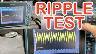 ALTERNATOR RIPPLE TEST [upl. by Calondra]