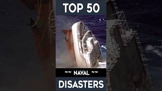 Top 50 Worst Shipwrecks in Peacetime [upl. by Child]