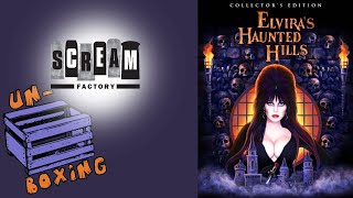 Elviras Haunted Hills  Scream Factory Bluray Unboxing and Supplement Review [upl. by Benny]