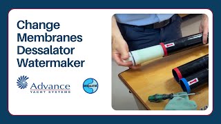 Changing Membranes On Your Dessalator Watermaker [upl. by Gregson782]