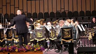 My Lagan Love  1st Old Boys Band with Alan Haworth on euphonium solo [upl. by Emalia263]