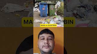 Man vs Dustbin thetharpuns comedy funny dustbin shorts [upl. by Eissirhc]