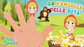 La Famiglia delle Dita 🖐 Papa Dito  20 minuti di Canzoni per Bambini di Dolci Melodie [upl. by Wojcik568]