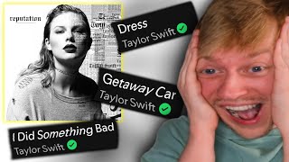 REPUTATION by TAYLOR SWIFT is her BEST album ever  FIRST TIME REACTION amp REVIEW [upl. by Kalvin]