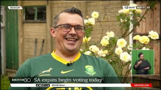 Elections 2024  SA expats begin voting [upl. by Zimmermann]