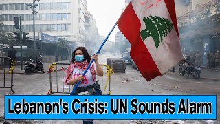 Shocking Refugee Crisis in Lebanon UN Declares Terrible Humanitarian Emergency [upl. by Ahsiled]