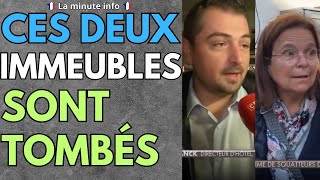 CES DEUX IMMEUBLES SONT TOMBÉS  LE PREMIER ENVAHIT PAR 50 SQUATTEURS  LE DEUXIÈME DÉPOUILLÉ [upl. by Corri446]