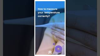 How to Check Body Temperature  Thermometer से बुखार कैसे चेक करें  bodytemperature [upl. by Steen]