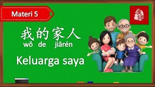 Materi 5 Perkenalkan Anggota Keluarga  Belajar Bahasa Mandarin Conversation Dasar 1 [upl. by Natsyrk726]