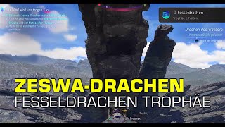 Avatar Frontiers of Pandora Weggewehte Drachen Fundorte  Fesseldrachen Trophäen Guide [upl. by Ava]