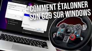 Comment étalonner son G29 sur Windows 11  Logitech G29 G923 [upl. by Eleinad165]