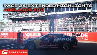 Race 24 Extended Highlights  VAILO Adelaide 500  2024 Repco Supercars Championship [upl. by Reppart]