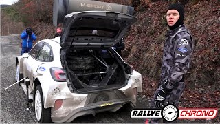 BEST OF Test WRC Rallye Monte Carlo 2023  Tänak amp Loubet  Ford Puma Hybrid Rally1 FLAT OUT [upl. by Lanti716]