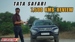 7500kms Tata Safari Review  Performance is good [upl. by Navillus806]