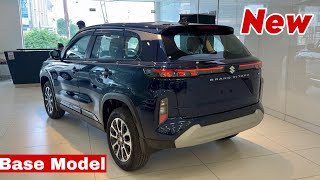 GRAND VITARA Base Model 2024 Updated  Maruti Suzuki GRAND VITARA sigma Blue Colour Review [upl. by Delly]