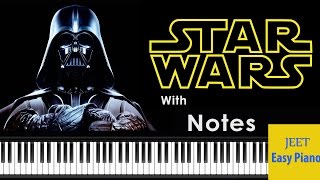 Easy Piano Songs for Beginners Star Wars [upl. by Yrrag]