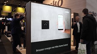 Niko Home Control toont haar Smart Home oplossingen op de InterSolution 2023 [upl. by Navy]