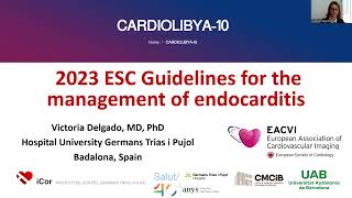 Day 2 2023 ESC Guidelines for the Management of Endocarditis by Dr Victoria Delgado [upl. by Searle]