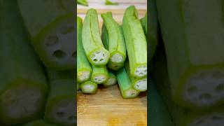 Okra Recipe  Boiled okra recipe  Okra Sauce Recipe Simple Meal Cooking [upl. by Aerdnaxela]