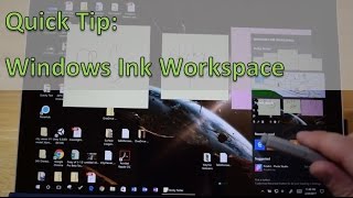 Surface Quick Tip Making the Most of Windows Ink Workspace and the Pen Button [upl. by Nitsir]