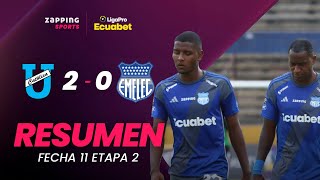 U Católica 2  0 CS Emelec Resumen Fecha 11  2da Etapa  LigaPro Ecuabet [upl. by Walcoff514]