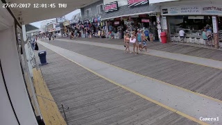 Live Wildwood Boardwalk Cam [upl. by Knowling]