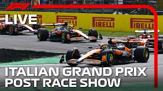 LIVE Italian Grand Prix PostRace Show [upl. by Nuyh]