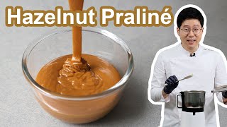 Full complete recipe of Hazelnut Praliné  Pastry 101  So useful to know [upl. by Andriana]