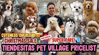 UPDATED PET PRICE LIST IN TIENDESITAS PET VILLAGE🐶🐱🐾  100 LEGIT PURE BREEDS MUST WATCH [upl. by Dao]