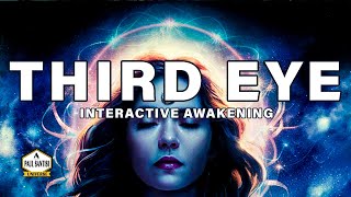 Guided Meditation Third Eye Activation Interactive Experience [upl. by Meehyr785]