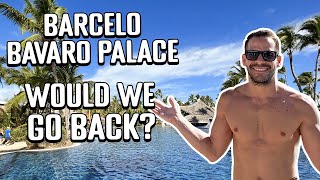 HONEST Review Barcelo Bavaro Palace in Punta Cana [upl. by Willie]