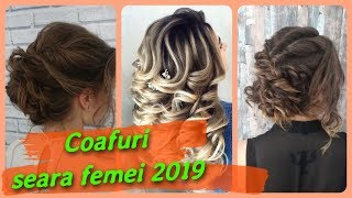 💝 20 de idei de coafuri seara femei 2019 💝 [upl. by Tasha]