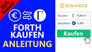 Ampleforth Governance Token FORTH kaufen ANLEITUNG ✅ SchrittfürSchritt 008 Gebühren [upl. by Season805]