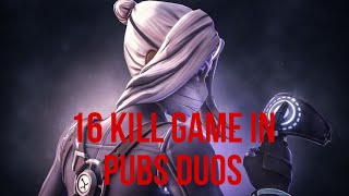 Fortnite 16 kill win  duos pubs gameplay [upl. by Hairas]