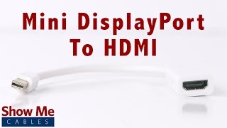 High Definition Mini DisplayPort to HDMI Adapter  Makes Video Easy 2913 [upl. by Jonis]