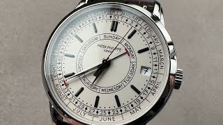 Patek Philippe 5212 Calatrava Weekly Calendar 5212A001 Patek Philippe Watch Review [upl. by Eimmas]