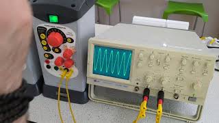 How to use a cathode ray oscilloscope CRO [upl. by Srini]