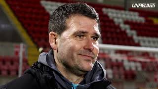 INTERVIEW  David Healy Postmatch vs Cliftonville  20022024 [upl. by Yim]