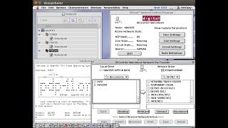 Mac OS 9 with AppleTalk amp DECnet Networking  SheepShaver Classic Power Macintosh  PowerPC G4 CPU [upl. by Ghassan934]