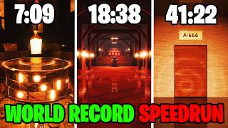 WORLD RECORD Speedrun in Roblox Doors The Backdoor  Hotel  Rooms No Cheats SOLO FULL Walkthrough [upl. by Florri]