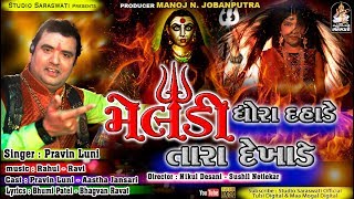 Meldi Dhora Dahade Tara Dekhade  PRAVIN LUNI  ત્રણ તાળી ગરબા  Full HD VideoStudioSaraswati [upl. by Vrablik]