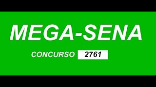 DICAS PRECIOSAS MEGA SENA CONCURSO 2761 E HJ TIVEMOS UM GRUPO COM SENA [upl. by Radford]