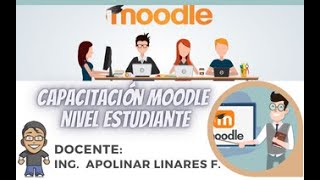 CAPACITACIÓN MOODLE ESTUDIANTE [upl. by Kuster]