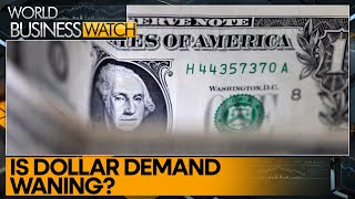 Dollar reserves fall to lowest since 4th quarter of 2022  World Business Watch  WION [upl. by Nylesoy]