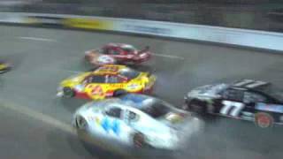 2009 Crown Royal 400  Kevin Harvick Crash [upl. by Constancy]