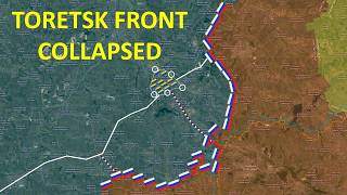 Toretsk Front Collapsed l Danger Of Encirclement At Toretsk Front [upl. by Ahsienel820]